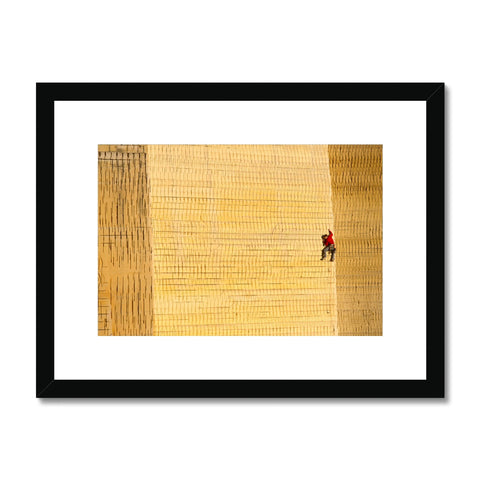 Corey Rich_Tommy Caldwell Framed & Mounted Print