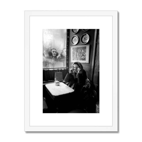 Greenwich Village Ladies Framed & Mounted Print