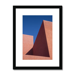 Santa Fe Adobe_5 Framed & Mounted Print