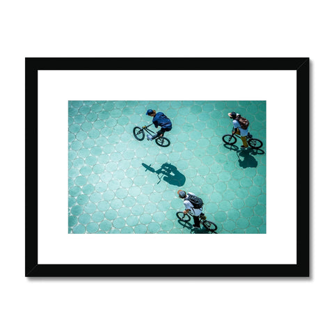 Olaf Pignataro - Bicycles Framed & Mounted Print