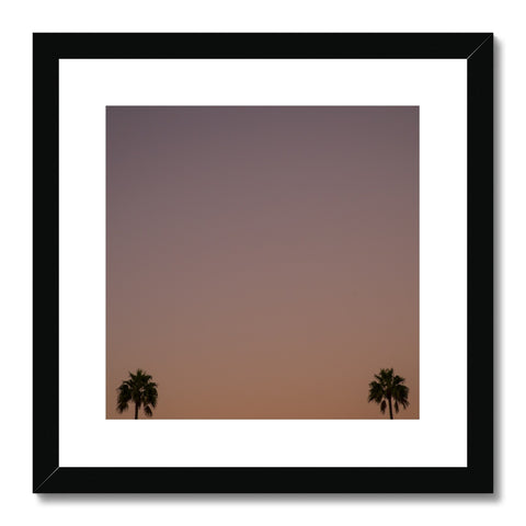 Los Angeles Palms_1 Framed & Mounted Print