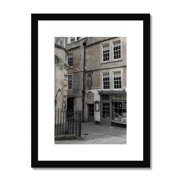 Bath Under Covid_8 Framed & Mounted Print