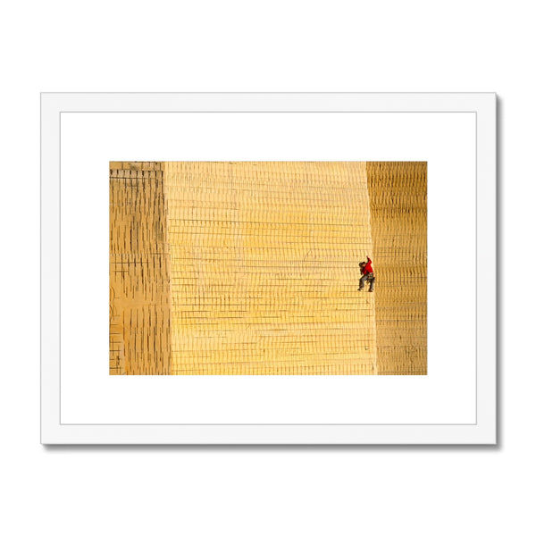 Corey Rich_Tommy Caldwell Framed & Mounted Print